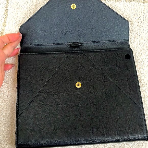 Michael Kors Tablet Case Black with card slots and pen holder. - Picture 5 of 7